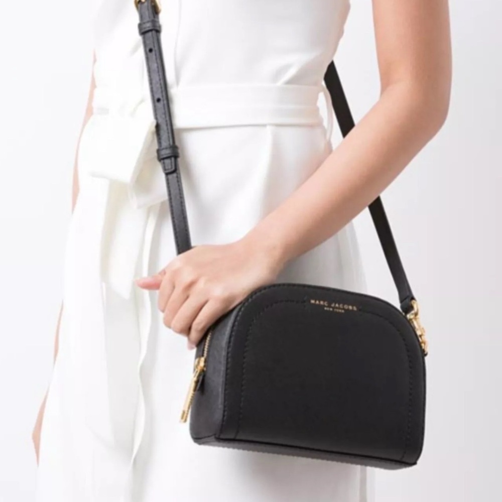 Authentic Marc Jacobs leather crossbody bag